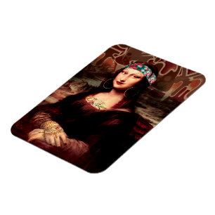 Ímã La Chola Mona Lisa
