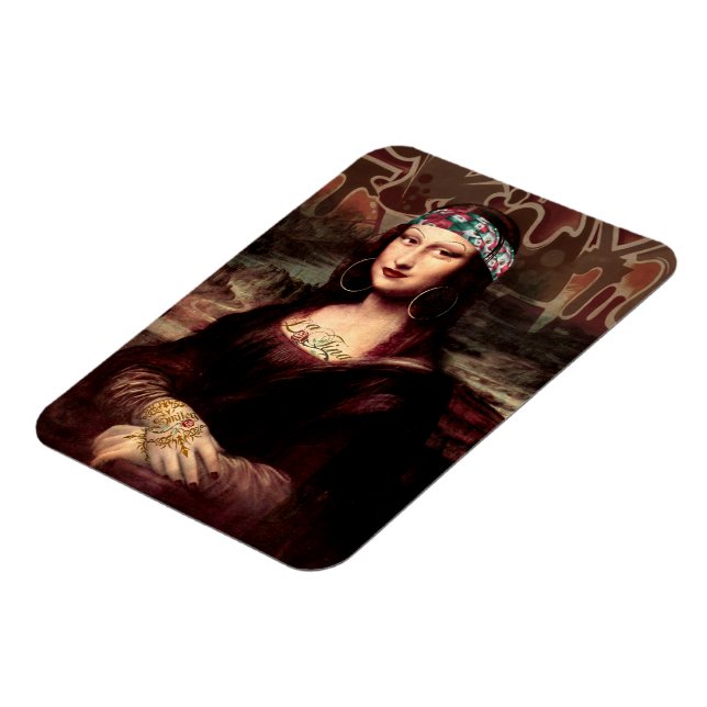 Ímã La Chola Mona Lisa (Left Side)