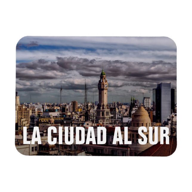 Ímã La Ciudad Al Sur - Cidade Sul (Horizontal)