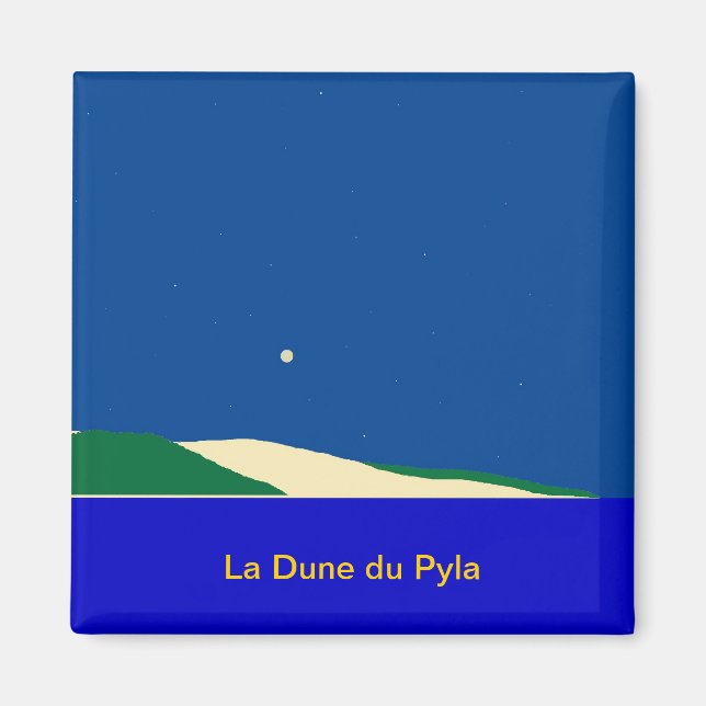 Imã "La Dune du Pyla" (Frente)