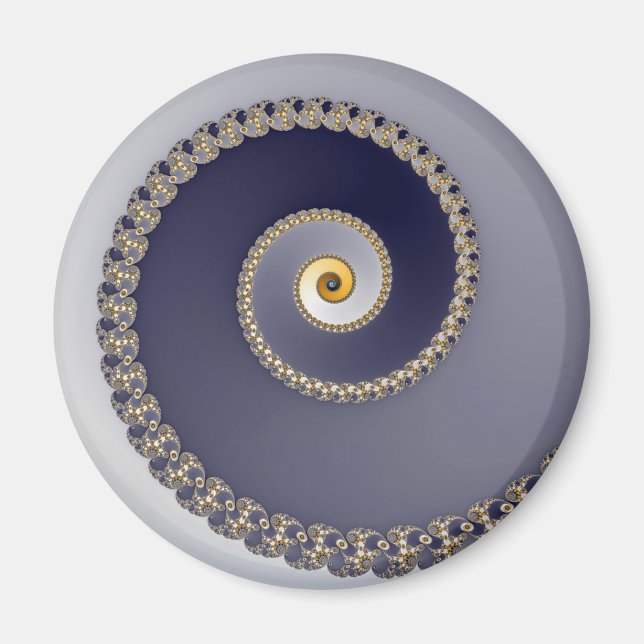 Imã Lá embaixo - Magneta Fractal (Frente)