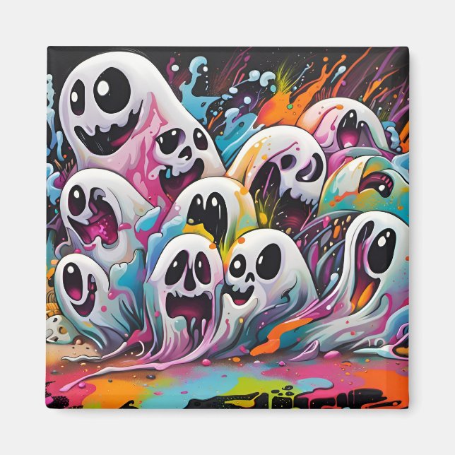 Imã La fondue de fantômes (Frente)