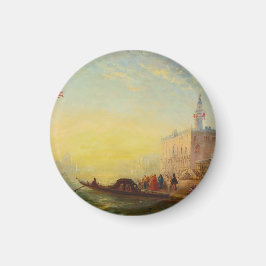 Imã La Gondole, Quai Des Esclavons - Félix Ziem