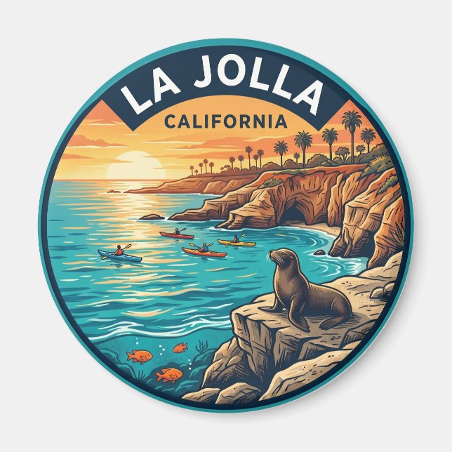 Imã La Jolla EUA (Frente)