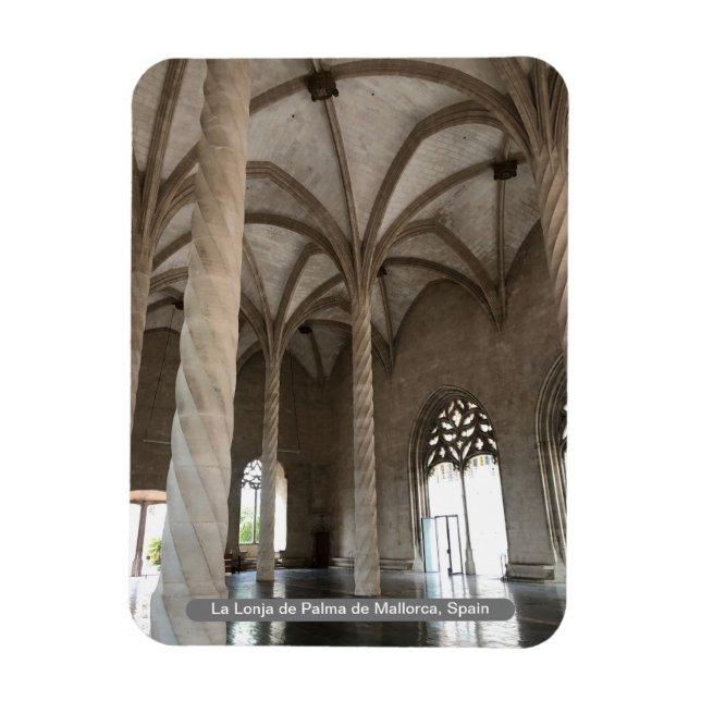 Ímã La Lonja de Palma de Mallorca, Espanha, em um (Vertical)