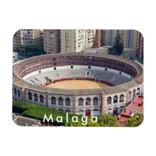 Ímã La Malagueta - a praça de touros em Malaga.