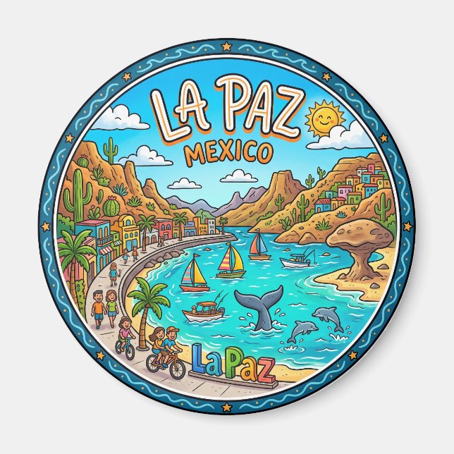 Imã La Paz México (Frente)
