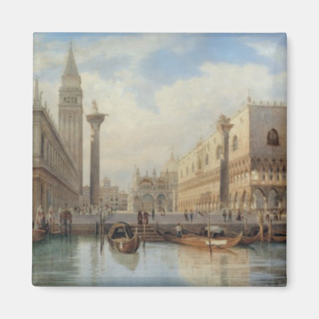Imã La Piazza San Marco Venice, Salomon Corrodi (Frente)