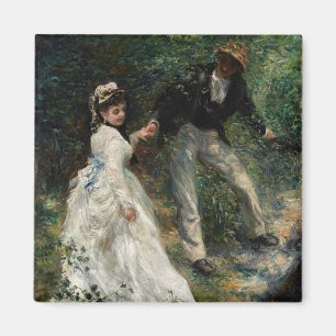 Imã La Promenade Renoir Casal Andando Pintura
