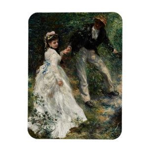 Ímã La Promenade Renoir Impressionista Pintura