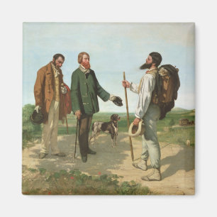 Imã La Rencontre, ou Monsieur Courbet de Bonjour, 1854