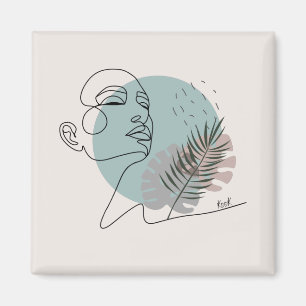 Imã La rêveuse endormie-Art minimaliste