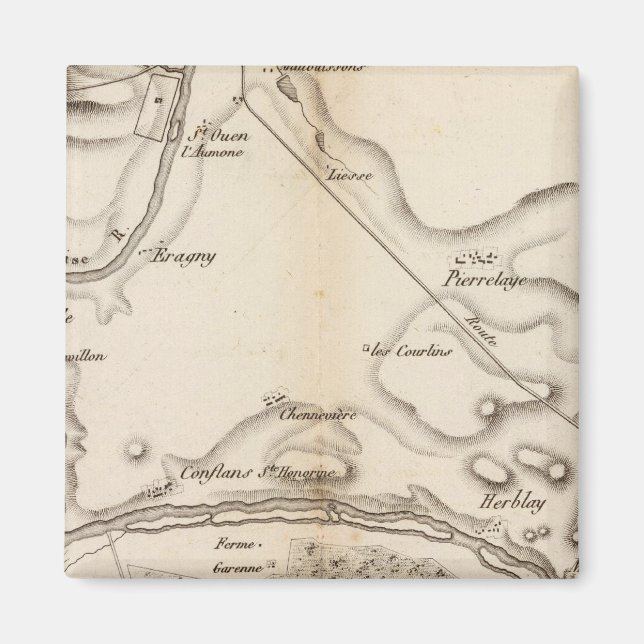 Imã La Seine, l'Oise (Frente)