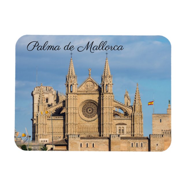 Ímã La Seu, Catedral de Palma de Maiorca - Espanha (Horizontal)