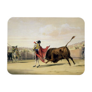 Ímã La Suerte de la Capa, 1865 (litho da cor)