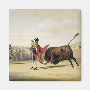 Imã La Suerte de la Capa, 1865 (litho da cor)