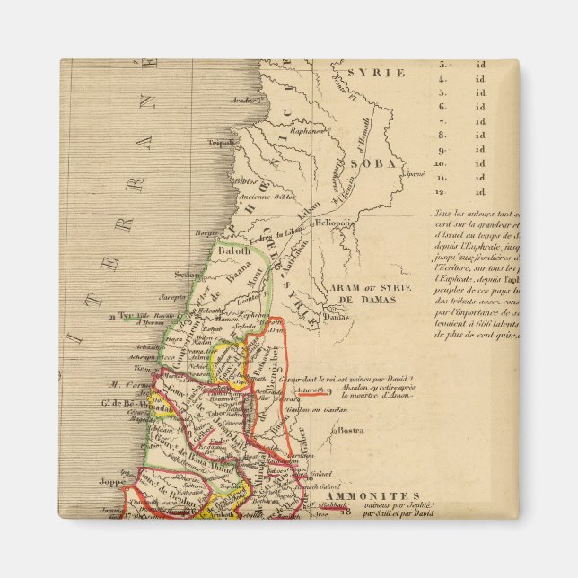 Imã La Terre Sainte sous Salomon (Frente)