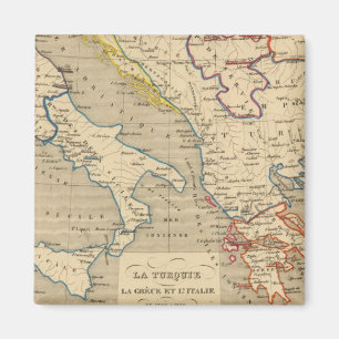 Imã La Turquie, la Grece et l'Italie de 1700 a 1840