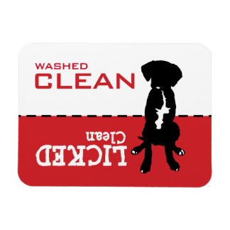 Ímã Lab Boxer Puppy Dishwasher Magnet Sinal