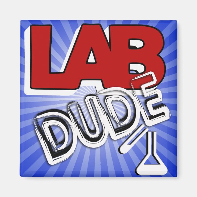 IMÃ LAB DUDE - LABORATÓRIO (Frente)