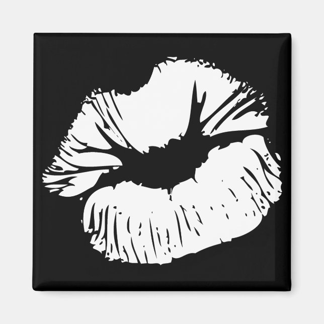 Imã Lábios brancos (Frente)