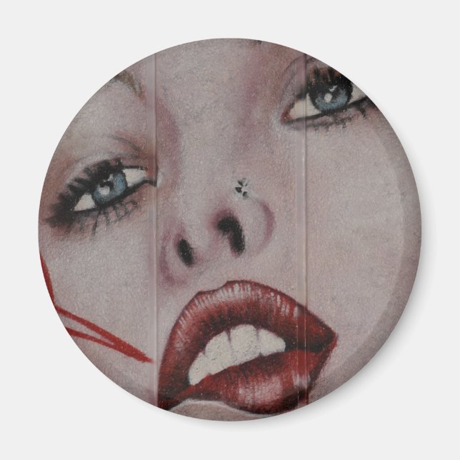 Imã Lábios vermelhos (Frente)