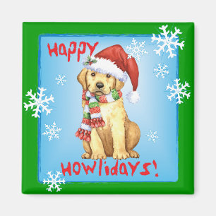 Imã Laboratório Amarelo Feliz Howlidays