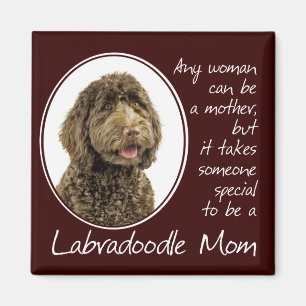 Imã Labradoodle Mãe Magnet