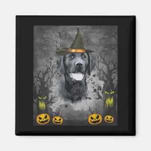 Imã Labrador Halloween
