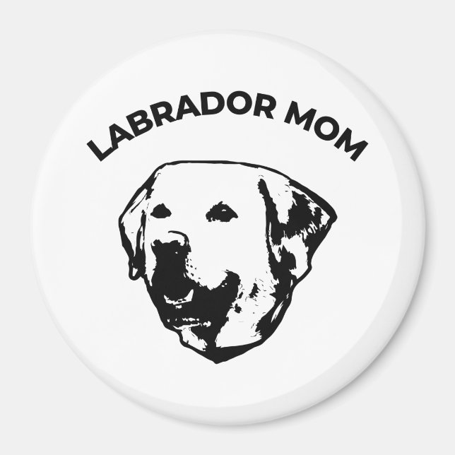 Imã Labrador Mãe (Frente)