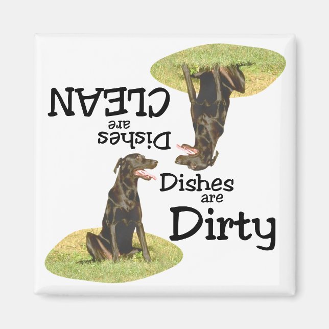 Imã Labrador Retriever Amplia Magneta da máquina de la (Frente)