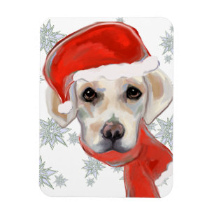 Ímã Labrador Retriever branco