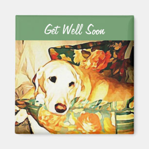 Imã Labrador Retriever Consiga Bem O Magnet
