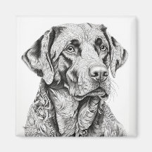 Labrador Retriever Magnet