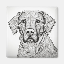 Imã Labrador Retriever Magnet