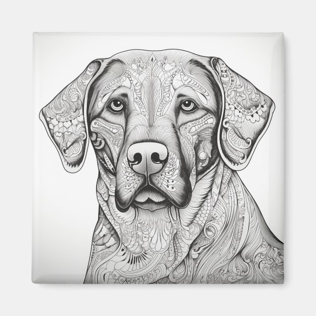 Imã Labrador Retriever Magnet (Frente)