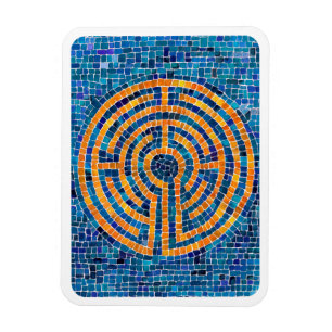 Ímã LABYRINTH IV 3x4 Magneta flexível - Branco