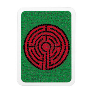 Ímã LABYRINTH IX 3x4 Magneta flexível