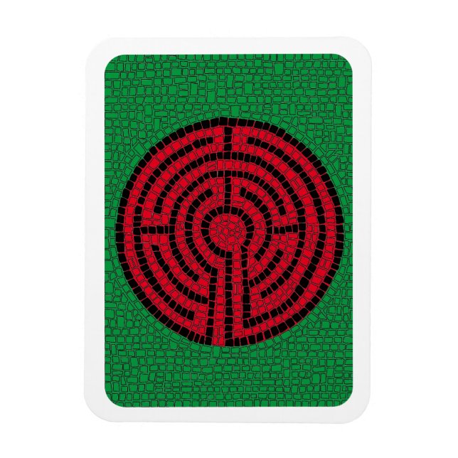 Ímã LABYRINTH IX 3x4 Magneta flexível (Vertical)