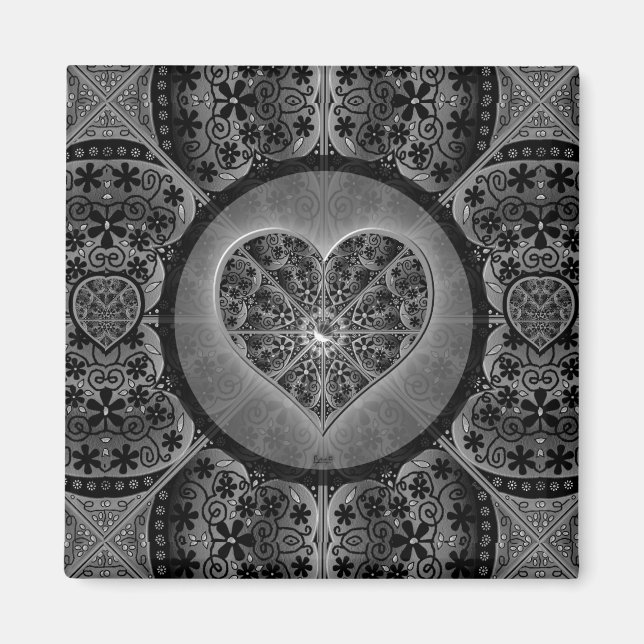 Imã Lace Black Cerâmico (Frente)