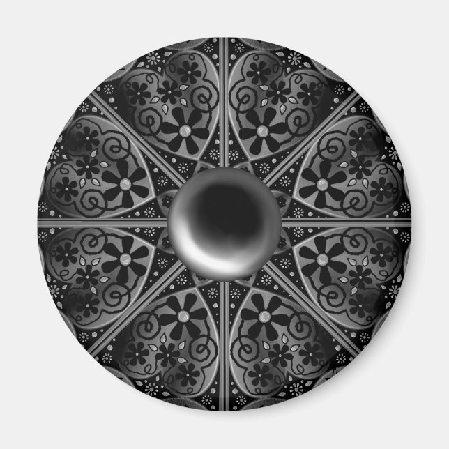 Imã Lace Black Cerâmico (Frente)