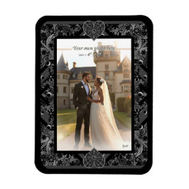 Ímã Lace cerâmico Preto