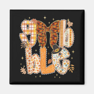 Imã Lace Coquette Gobble Preppy Turkey Fa
