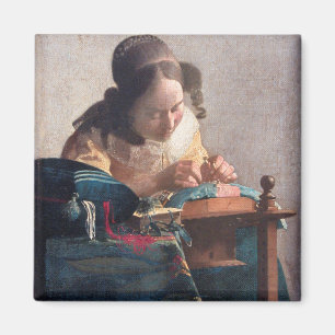 Imã Lacemaker, Johannes Vermeer, 1669-1670