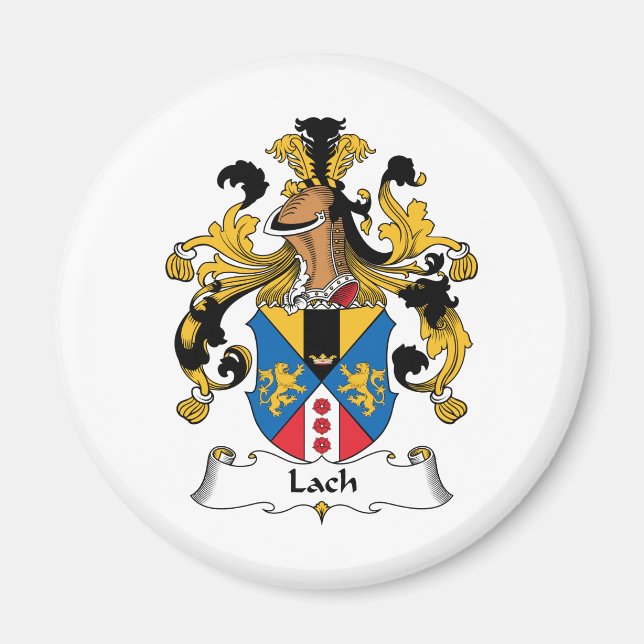 Imã Lach Family Crest (Frente)