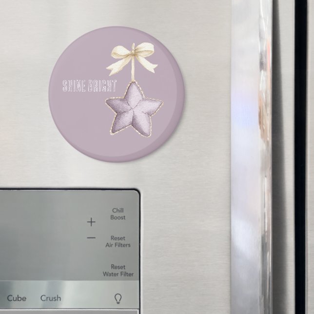 Imã Laço de Creme de Estrela Roxa (In Situ (Fridge))