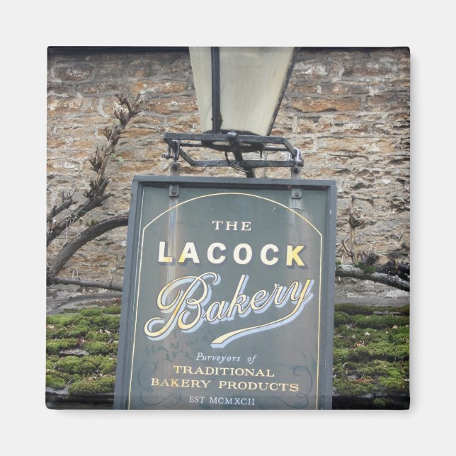 Imã Lacock Bakery, Lacock, Wiltshire, Reino Unido (Frente)