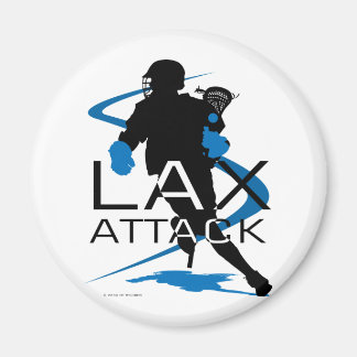 Imã Lacrosse Boys LAX Attack Blue