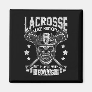 Imã Lacrosse Como Hockey Mas Jogou Com O Jogador Lax G