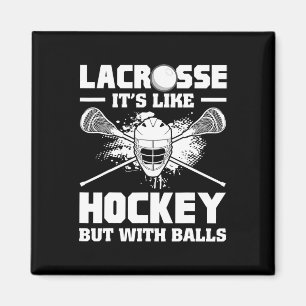 Imã Lacrosse É Como Hóquei Mas Com Jogador Engraçado